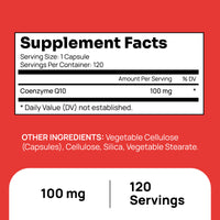 NewVue CoQ10 100 mg 120 Capsules