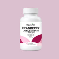 NewVue Cranberry Concentrate + Vitamin C 120 Capsules