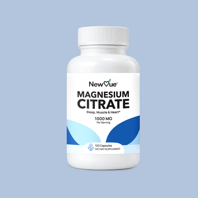 NewVue Magnesium Citrate 1000 mg 120 Capsules