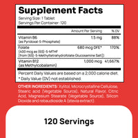 Methyl B-12 1000 mcg & Methyl Folate 400 mcg