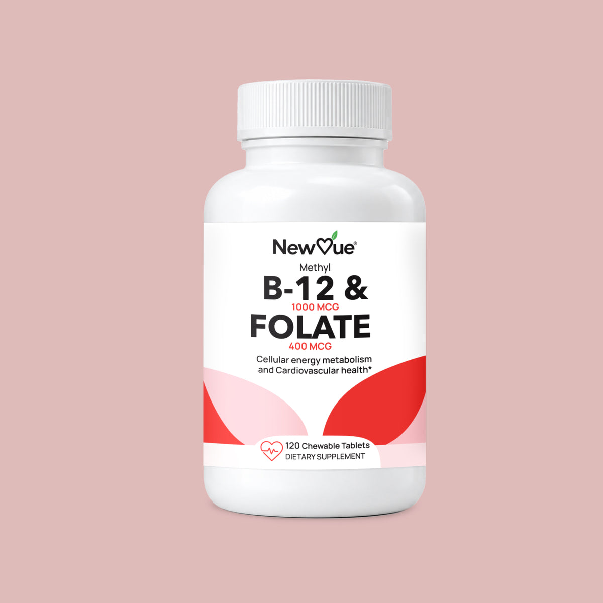 Methyl B-12 1000 mcg & Methyl Folate 400 mcg