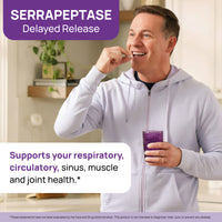 NewVue Serrapeptase 240,000 SPU 60 Capsules