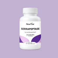 NewVue Serrapeptase 240,000 SPU 60 Capsules