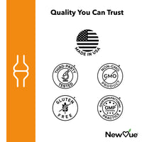 NewVue Turmeric Boswellia 60 Capsules