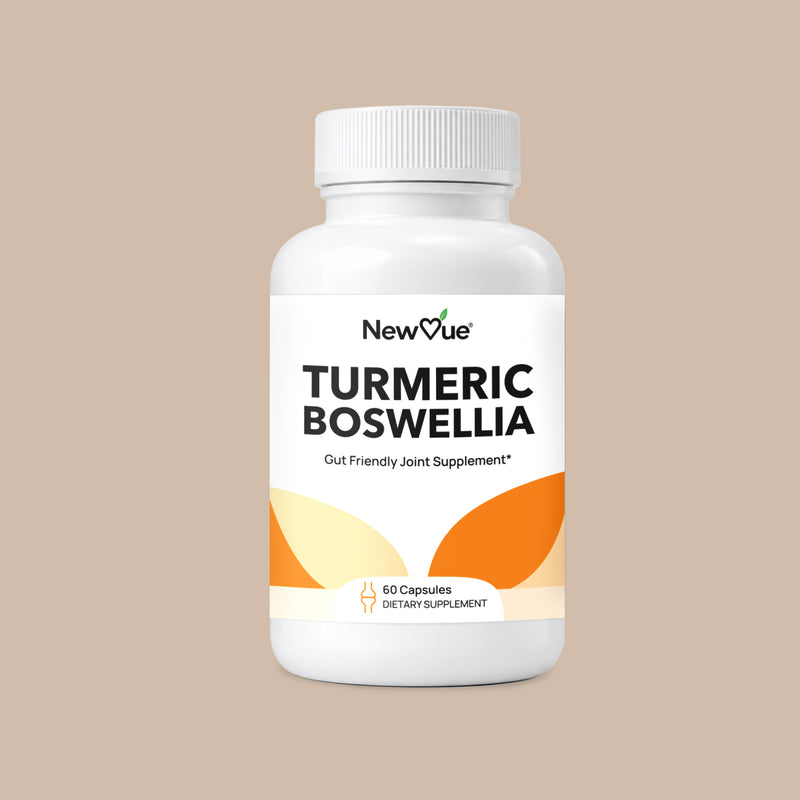 NewVue Turmeric Boswellia 60 Capsules