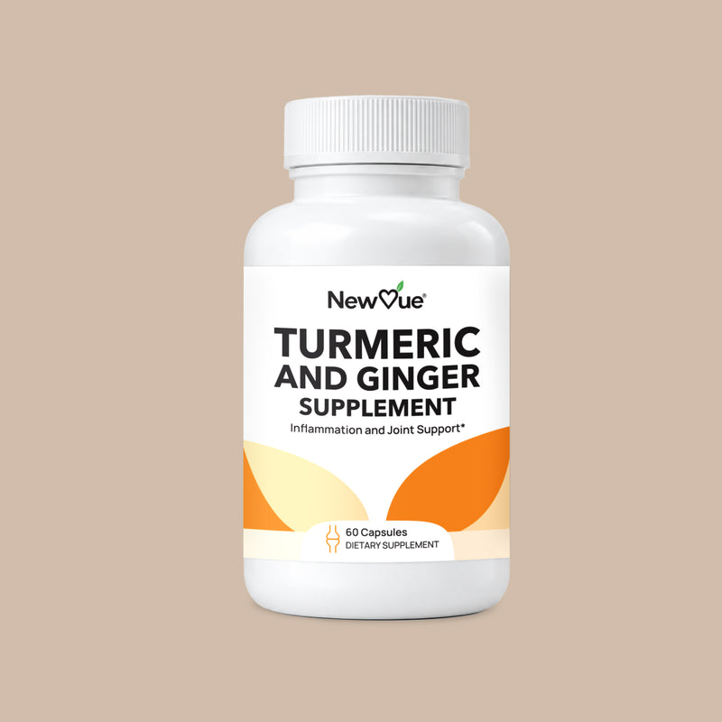 NewVue Turmeric and Ginger 60 Capsules